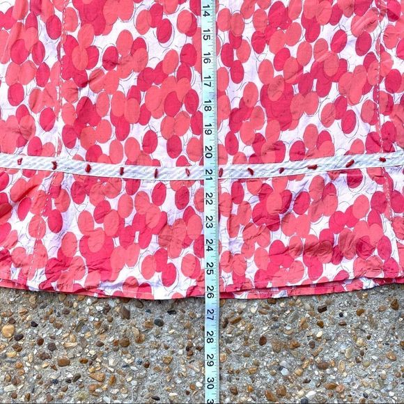 Sigrid Olsen Silk Blend Oval Polka Dot Lined Beaded Skirt Size 22 W - Picture 4 of 8